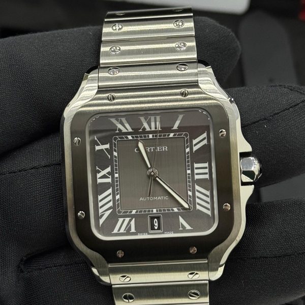 Cartier Santos Large ADLC Gray Dial - Şəkil 3