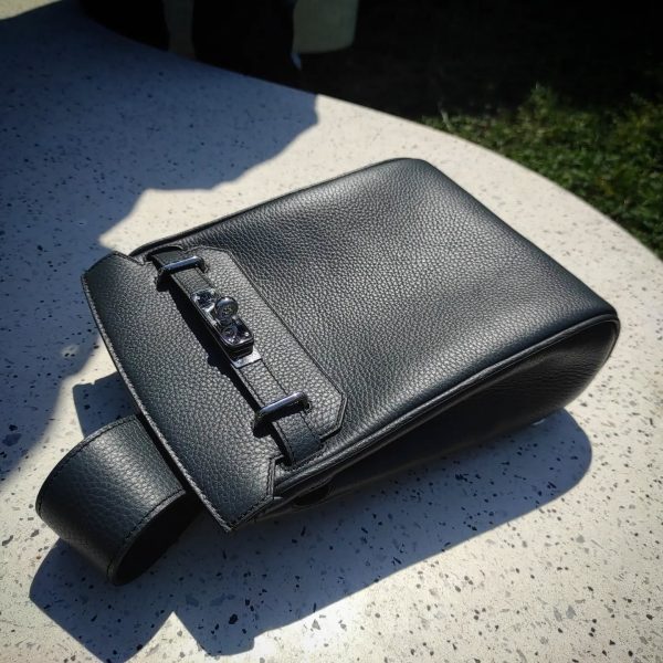 Əl işi dəri çanta ( Hermes Hac a Dos PM backpack ) - Şəkil 10