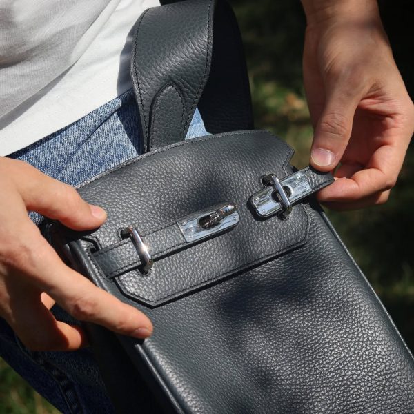 Əl işi dəri çanta ( Hermes Hac a Dos PM backpack ) - Şəkil 5
